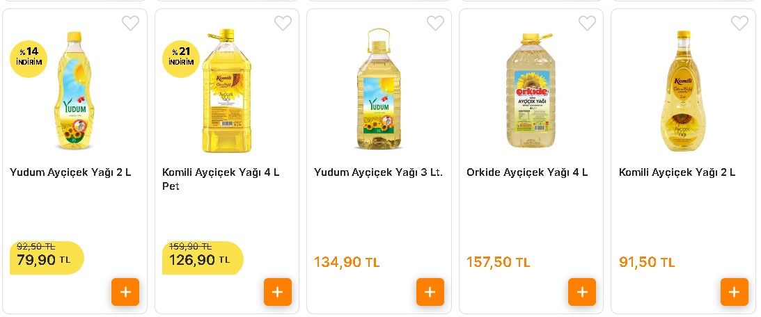 Stoklarla sınırlı geciken bir daha bu fiyata bulamaz Migros ayçiçek yağı 93.90 liraya düştü 4