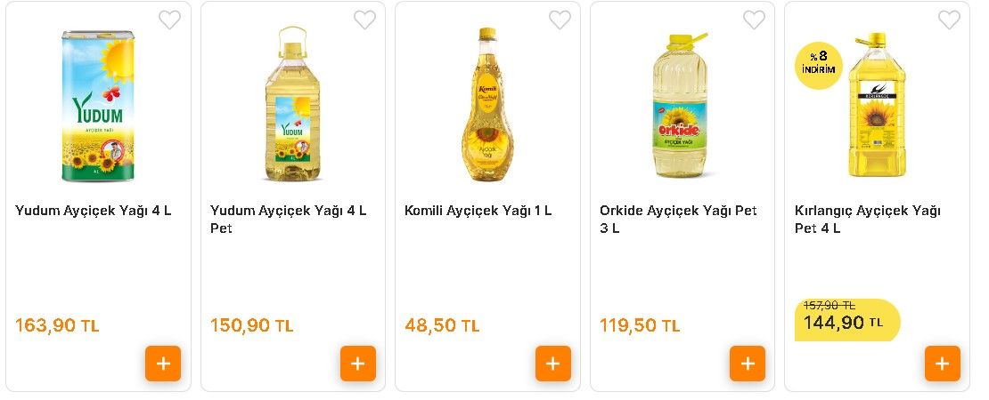 Stoklarla sınırlı geciken bir daha bu fiyata bulamaz Migros ayçiçek yağı 93.90 liraya düştü 5