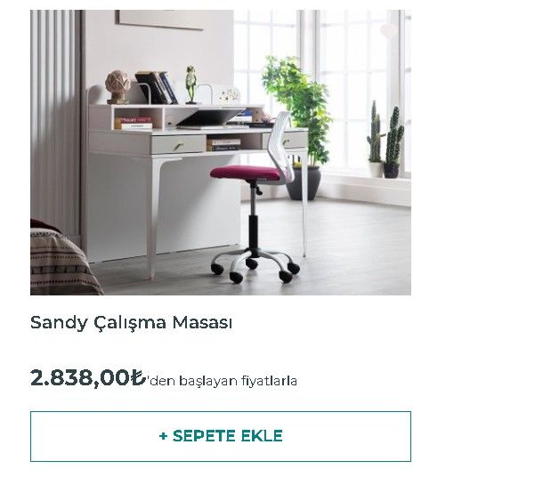 Okullar açıldı Bellona çalışma masası modelleri indirime girdi 6