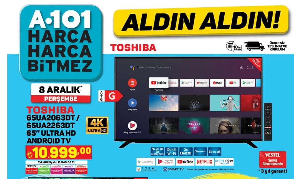 A101 8 Aralık indirimli aktüel ürünler kataloğu yayımlandı 2 litresi 27,50 liraya düştü! 6