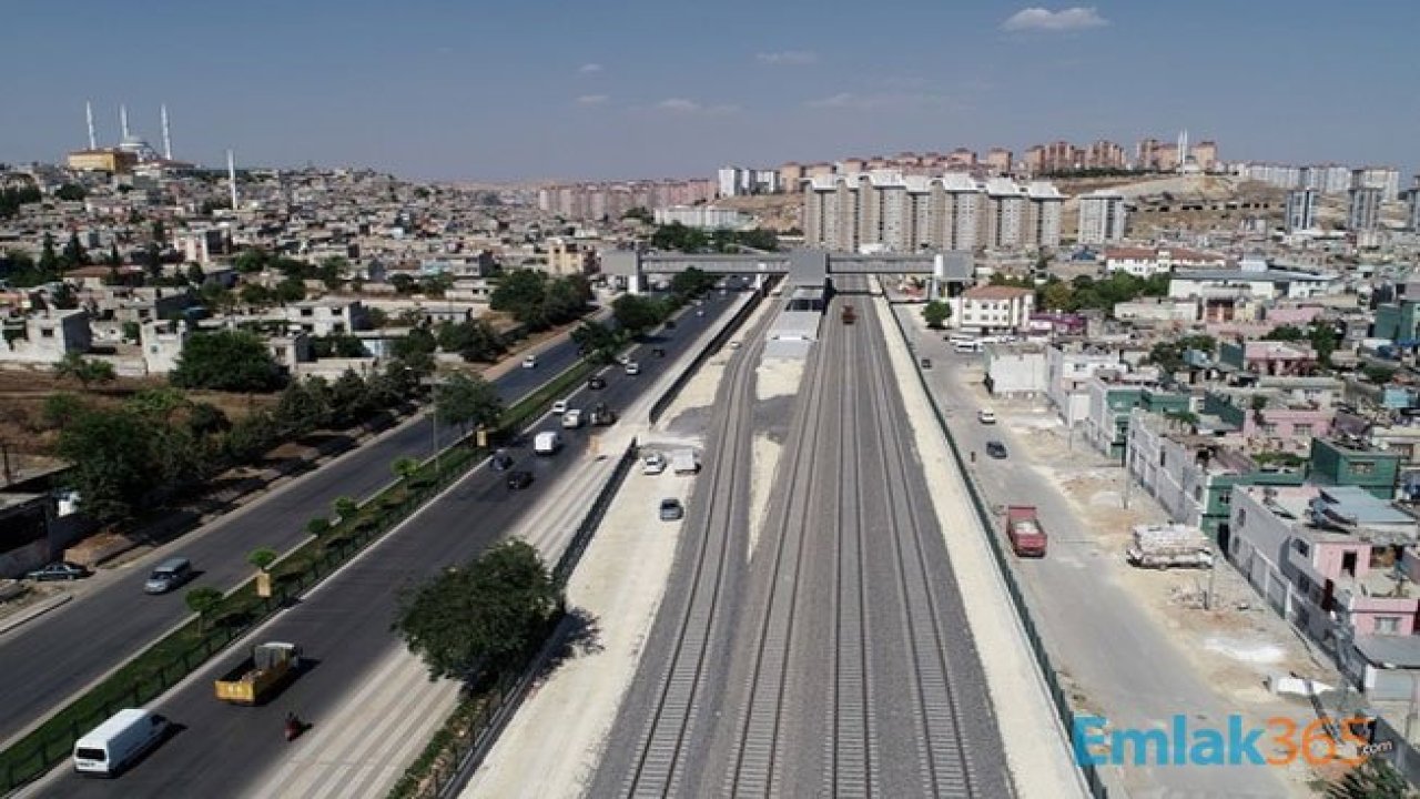 Gaziray Projesi İçin Şehitkamil Taşlıca İlçesindeki Taşınmazlar Hakkında TCDD Acele Kamulaştırma Kararı Aldı!