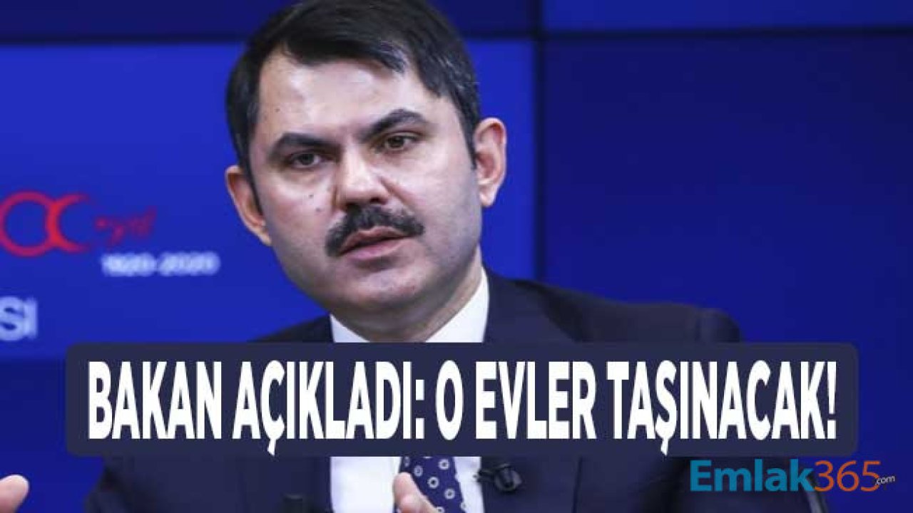 Çevre Bakanı Murat Kurum: Sel ve Taşkın Yaşanan Alanlarda Bulunan Konutlar Taşınacak!