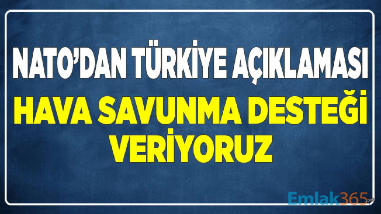 33 Askerimizin Şehit Olduğu Saldırı Sonrası NATO'dan  Açıklama: Hava Savunma Desteği Veriyoruz