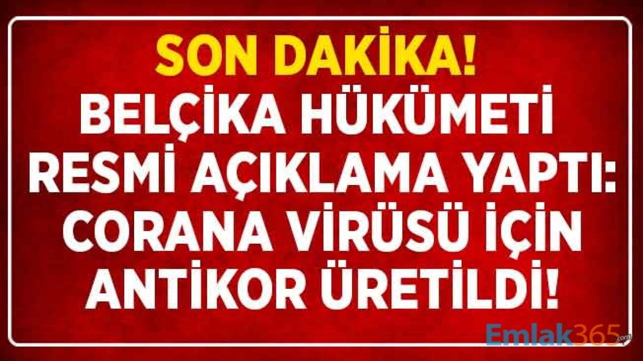 SON DAKİKA HABERİ: Corana Virüsü Çaresi Bulundu! Belçikalı Profesörler Koranavirüsü Etkisiz Hale Getirdiler