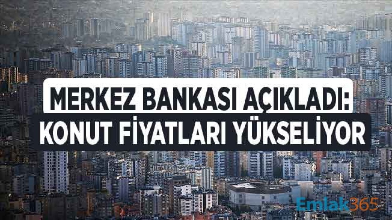 Merkez Bankası Ocak 2020 Konut Fiyat Endeksi Yükseldi!