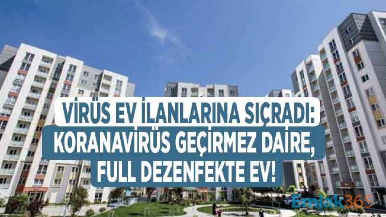 Corana Virüsü Ev İlanlarını Değiştirdi: Gerçek Dışılık ve Abartı Diz Boyu!