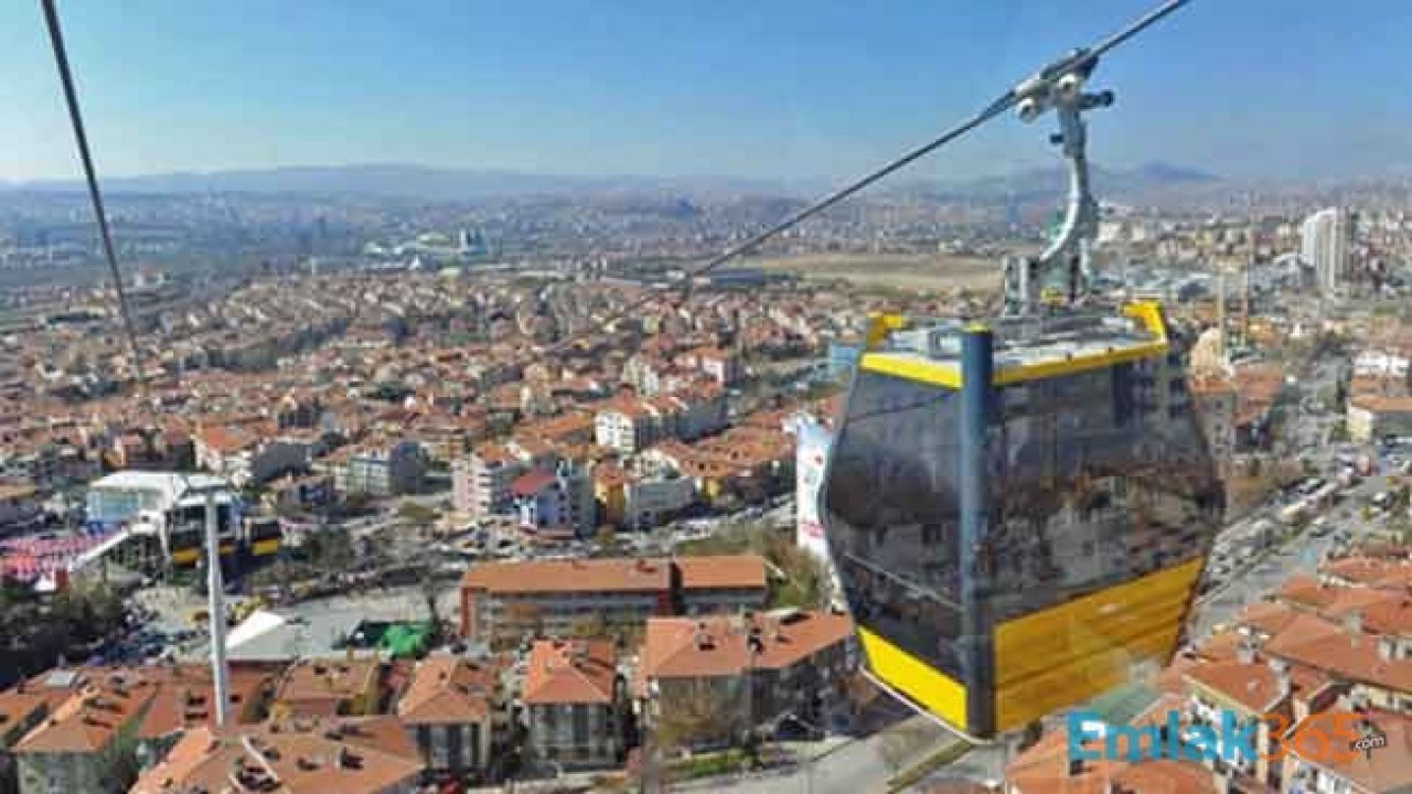 Corana Virüsü Nedeni İle Ankara Büyükşehir Belediyesi Teleferik Hattı İle Ulaşıma Ara Verdi!