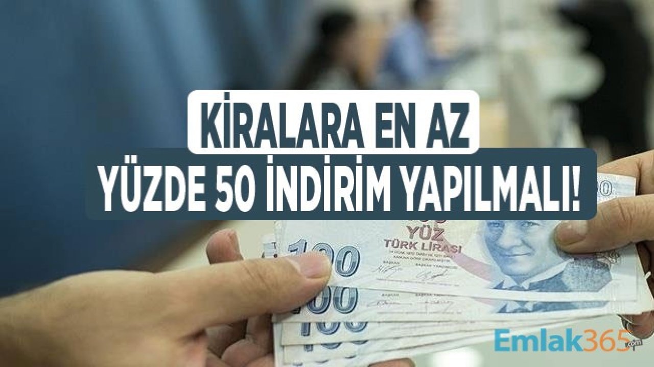 Mustafa Aydın: Kiralara Yüzde 50 İndirim Yapılmalı!