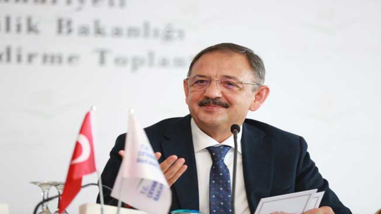 Bakan Özhaseki: Depremlere Karşı Tedbir Almalıyız