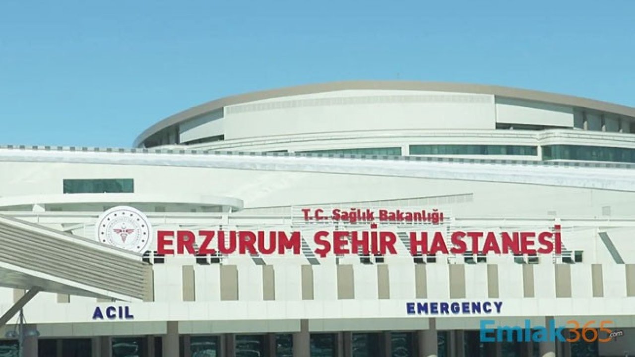 Hastalara Şifa Kaynağı Olacak Erzurum Şehir Hastanesi Açıldı!