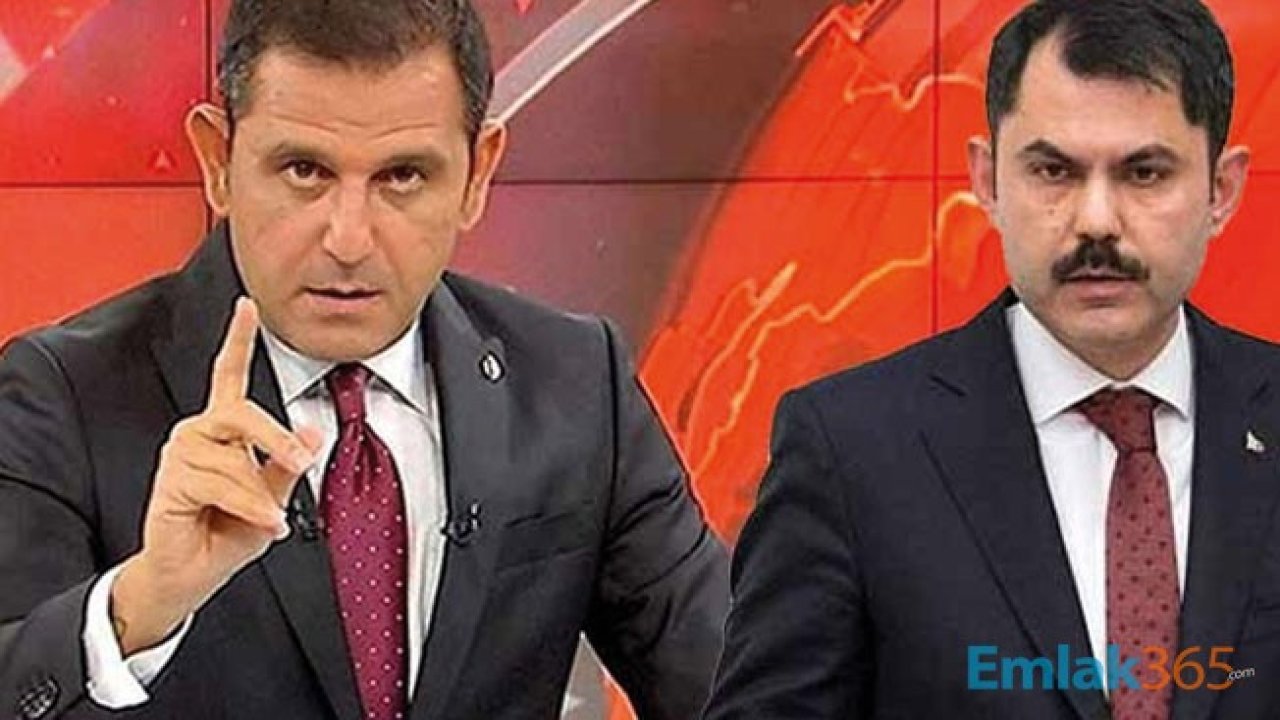 Fatih Portakal Çevre ve Şehircilik Bakanı Murat Kurum'a Seslendi: Hakkımı Helal Etmiyorum!