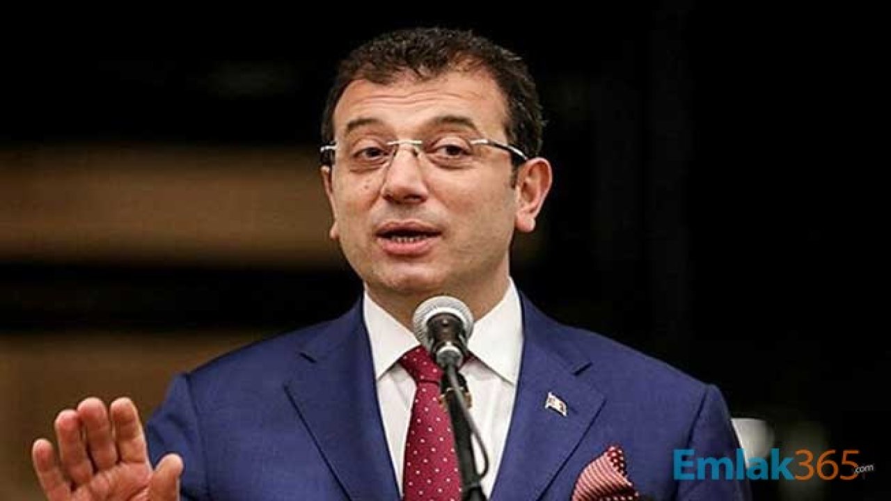 İBB Başkanı Ekrem İmamoğlu'ndan Asgari Ücretlilere Ev Açıklaması