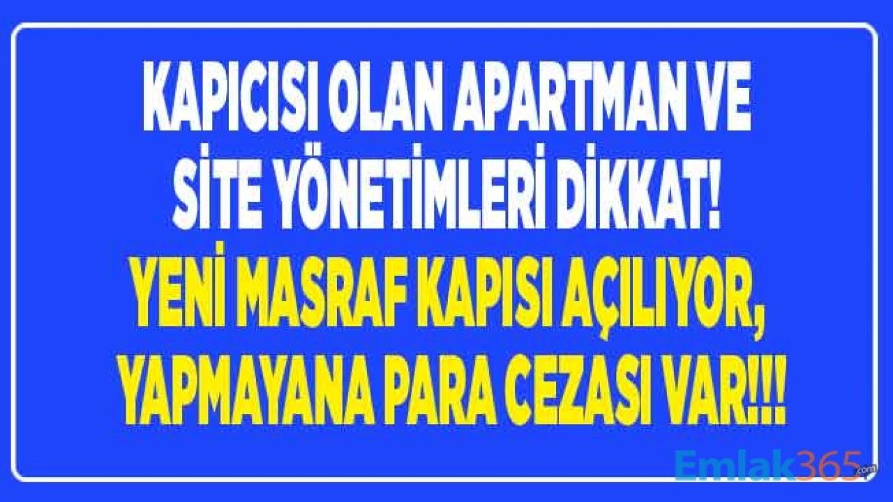 Apartman ve Site Yöneticileri Dikkat! İş Sağlığı ve Güvenliği Kanunu İle Kapıcısı Olan Binalarda Yeni Dönem Başlıyor