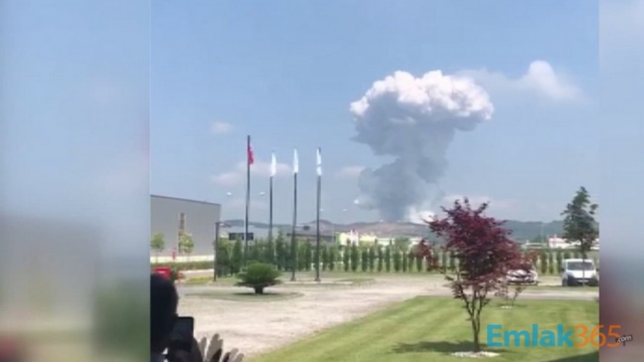 Son Dakika! Sakarya'nın Hendek İlçesinde Havai Fişek Fabrikasında Bomba Gibi Patlama!