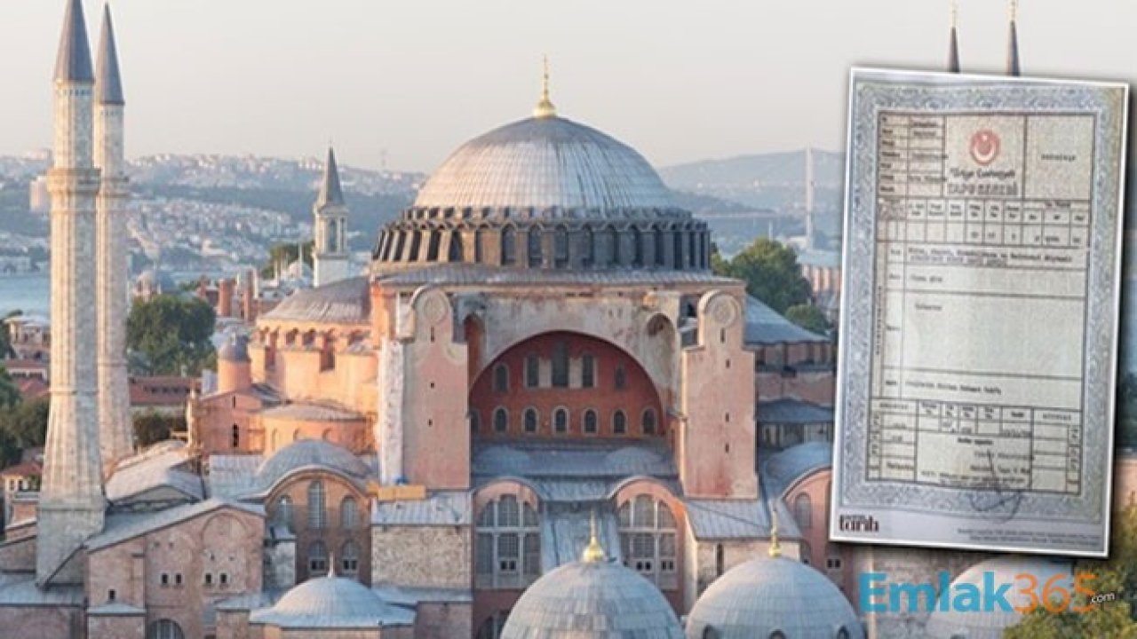 Ayasofya'nın Tapusu Yayımlandı! Fatih Sultan Mehmet Hanın Ayasofya Bedduası İle Tapu Kime Ait?