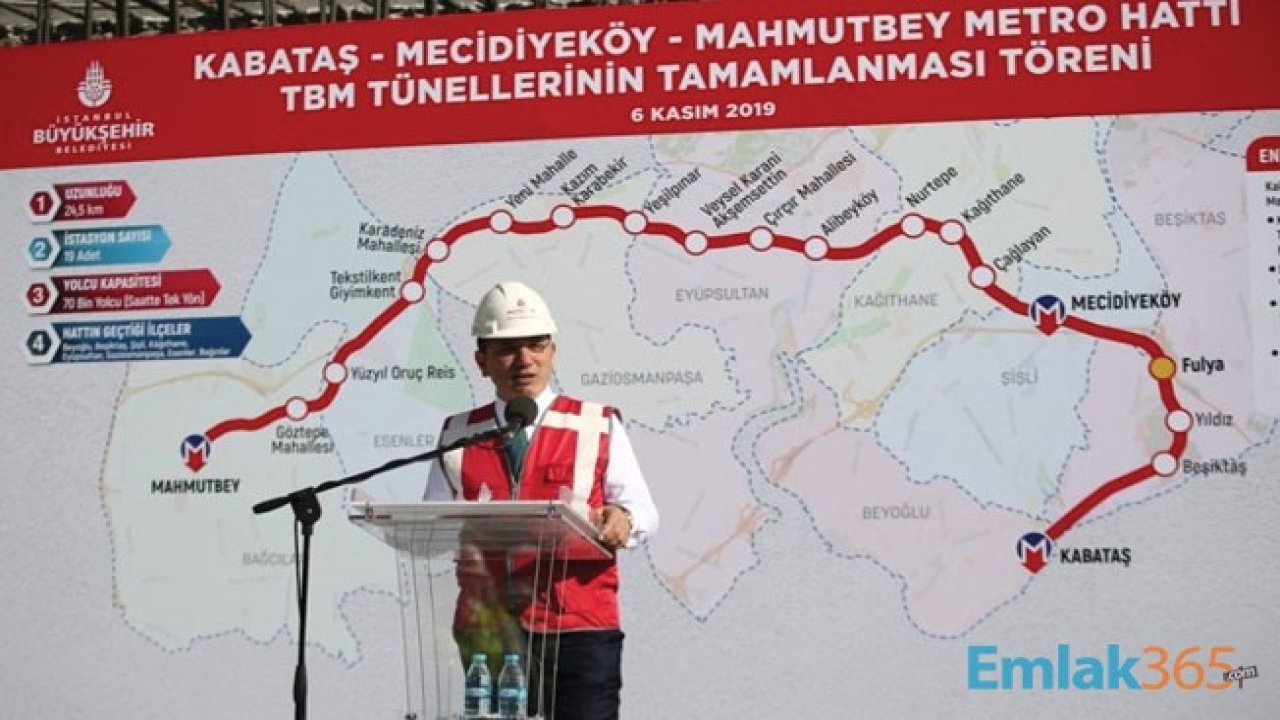 Son Açıklama Geldi: Mecidiyeköy Mahmutbey Metro Hattı Ne Zaman Açılacak?