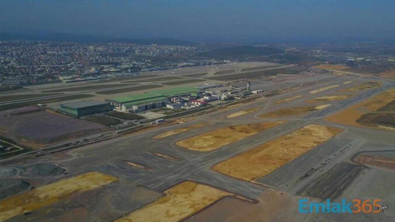 Sabiha Gökçen Havaliman'ında İkinci Pist İnşaatında Çatlak Oluştu İddiası! Kasım Ayında Gerçekleşeceği Söylenen Açılış Ertelendi Mi?