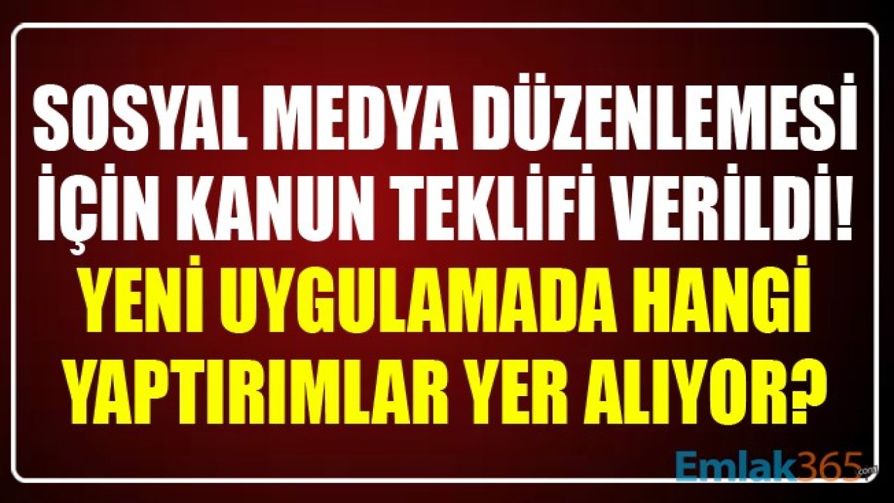 Sosyal Medya Düzenlemesi İçin Kanun Teklifi Verildi! Yeni Uygulamada Hangi Yaptırımlar Yer Alacak?