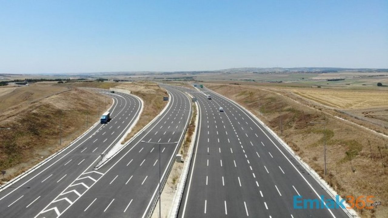 Bayramda Seyahat Edeceklere Güzel Haber! Kuzey Marmara Otoyolu'nun Sevindikli - İzmit Bölümü Geçici Olarak Hizmete Açılıyor