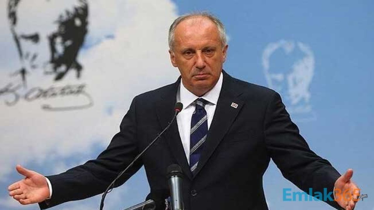 CHP Genel Başkanlığı Aday Olmayan Muharrem İnce'den Yeni Parti Açıklaması