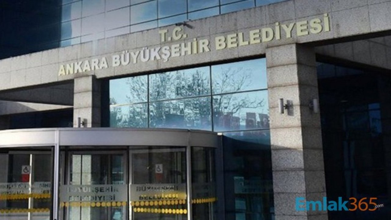 Ankara Büyükşehir Belediyesi Konut İmarlı 4 Adet Arsayı İhaleyle Satıyor!