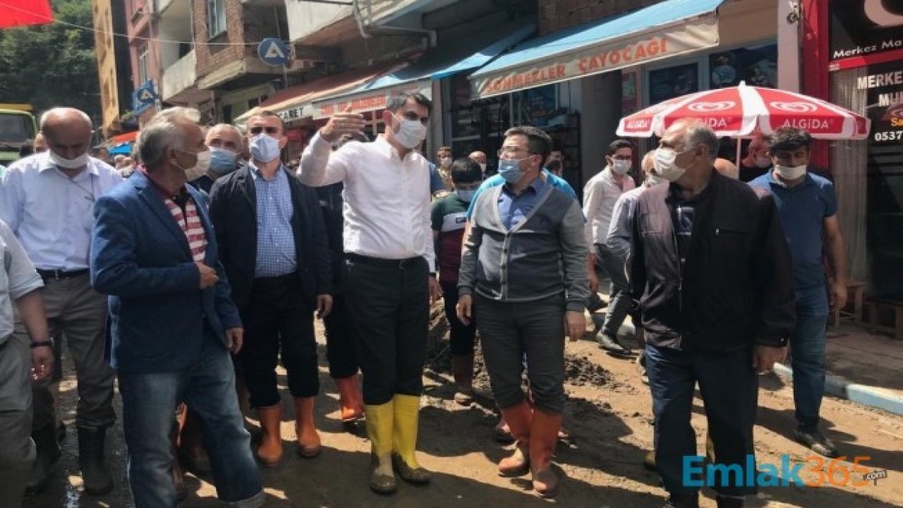 Çevre Ve Şehircilik Bakanı Murat Kurum Giresun'daki Sel Felaketini Yerinde İnceledi!