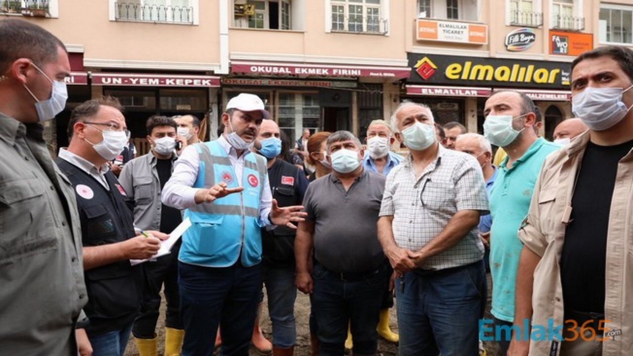 Giresun'a Kamp Kuran Çevre Ve Şehircilik Bakanı Murat Kurum'dan 550 Konut Müjdesi!