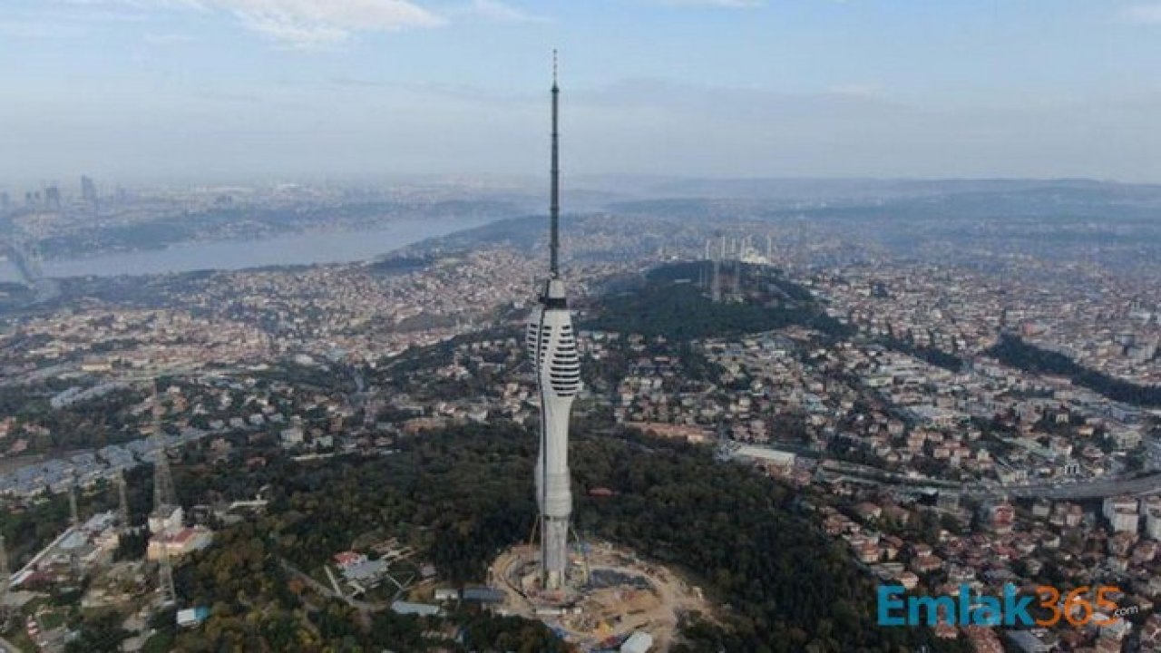 Küçük Çamlıca TV Radyo Kulesi Hizmete Açılıyor! İstanbul'un Görüntü Kirliliği Ortadan Kalkacak!