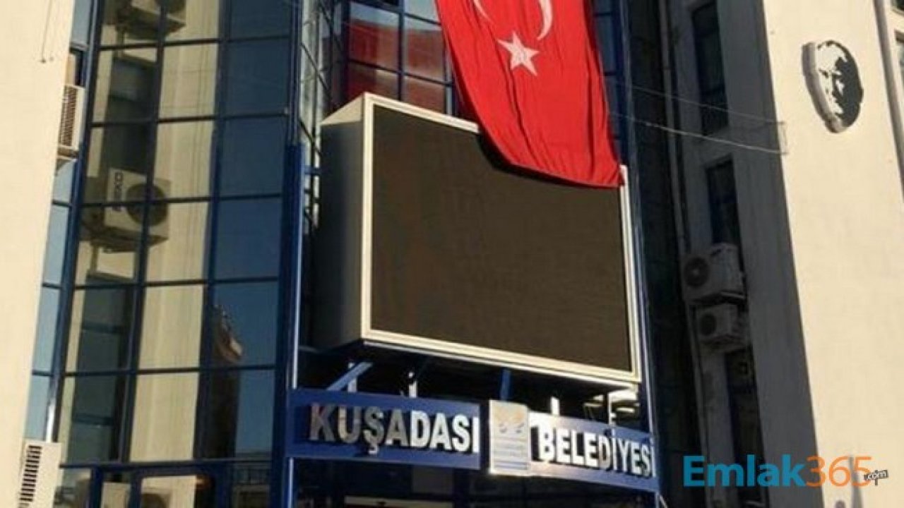 Kuşadası Belediyesi Açık Arttırmayla 4 Adet Arsa ve 1 Adet Dükkan Satıyor!