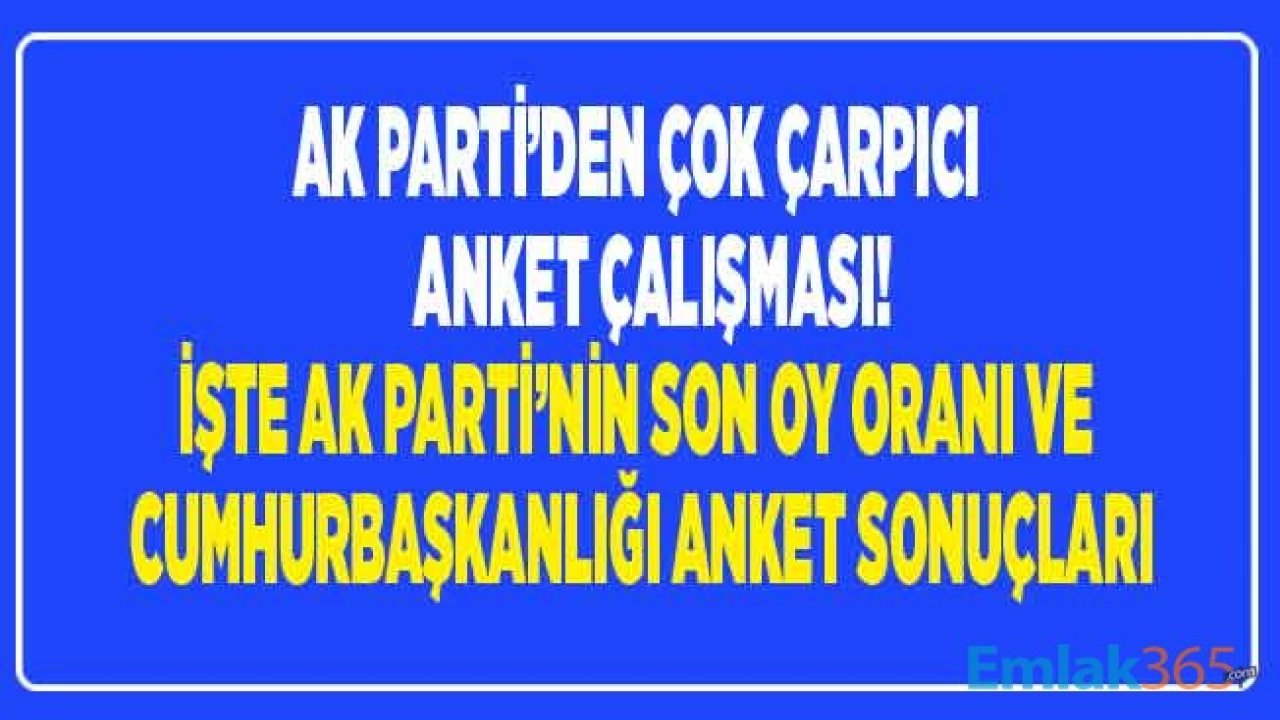 Mahir Ünal'dan Anket Açıklaması: Ak Parti'nin Oy Oranı Yüzde 40 - 42 Altına Hiç Düşmedi!