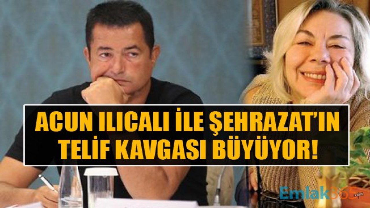 Acun Ilıcalı İle Şehrazat Kavgası Büyüyor! Hakaretlerin Havada Uçuştuğu Kavgada Mahkeme Restine Karşı Mahkeme Resti Geldi!