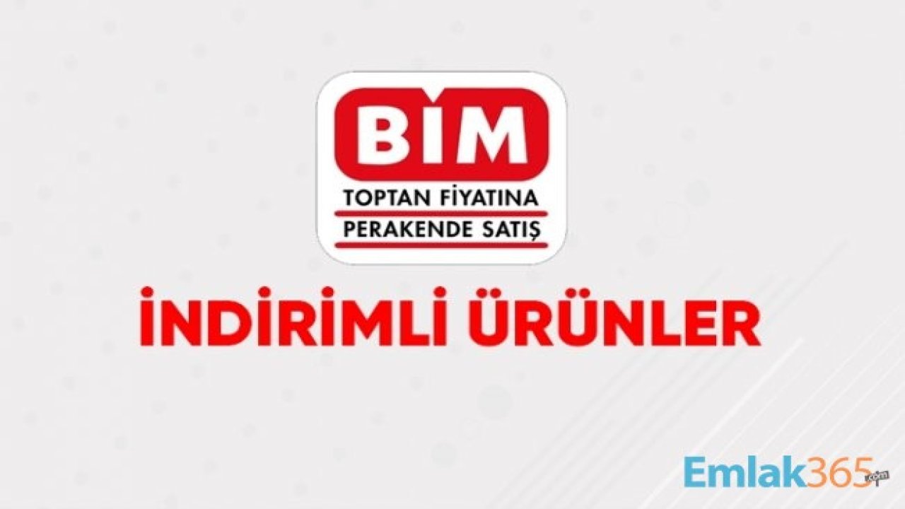 BİM 13 Ekim 2020 Salı Aktüel Ürünler Kataloğu Yayınlandı! BİM'in Yüksek İndirimle Satışa Sunacağı Ürünlerin Listesi!