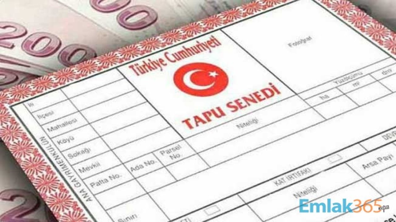 Ev Alacaklar Dikkat! Tapu Harcı İndirimi Talebi Yeniden Gündemde