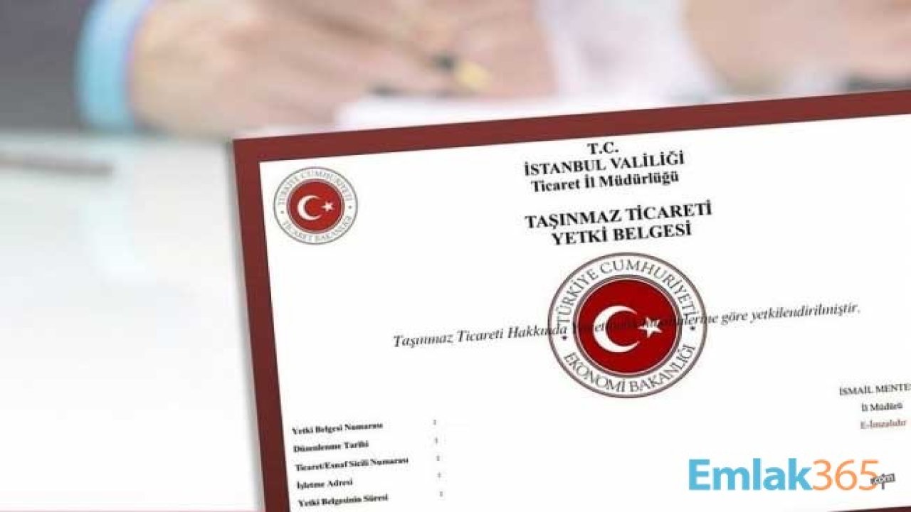 Emlakçılara Çok Kritik Yetki Belgesi Uyarısı! Satılık, Kiralık Daire İlanı Bile Vermeyecekler, Emlakçılık Yapamayacaklar!