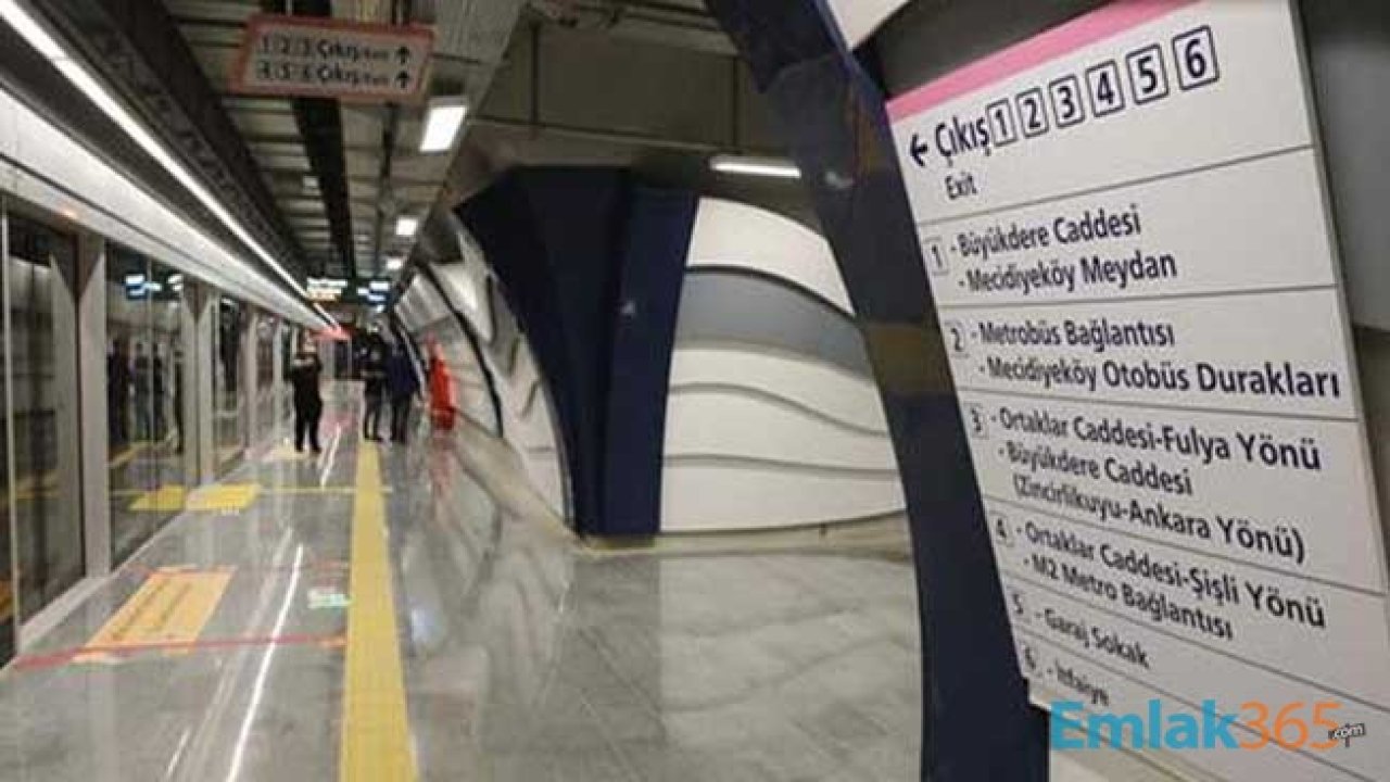 M7 Mecidiyeköy-Mahmutbey Metrosu Seferleri Başladı! Yeni Metro Hattı Durakları Hangileri?