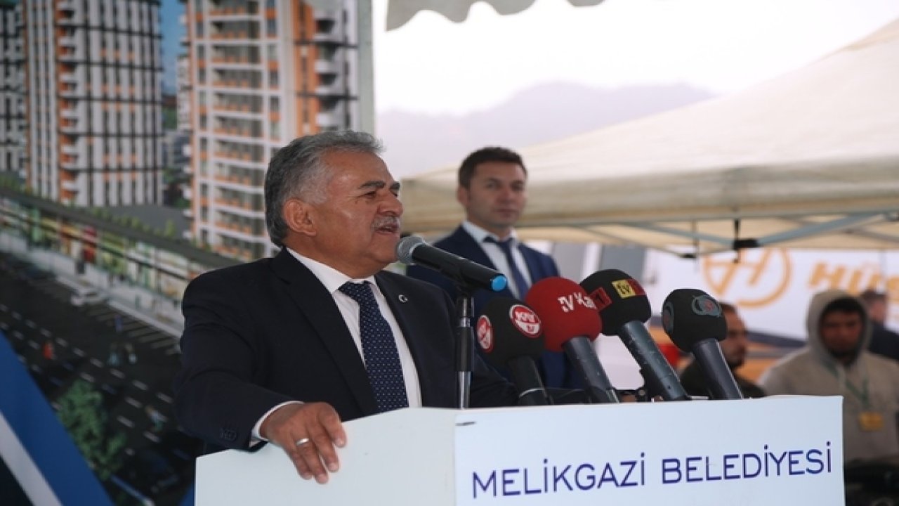 Kayseri Melikgazi Kentsel Dönüşüm Projesi Çalışmaları Devam Ediyor