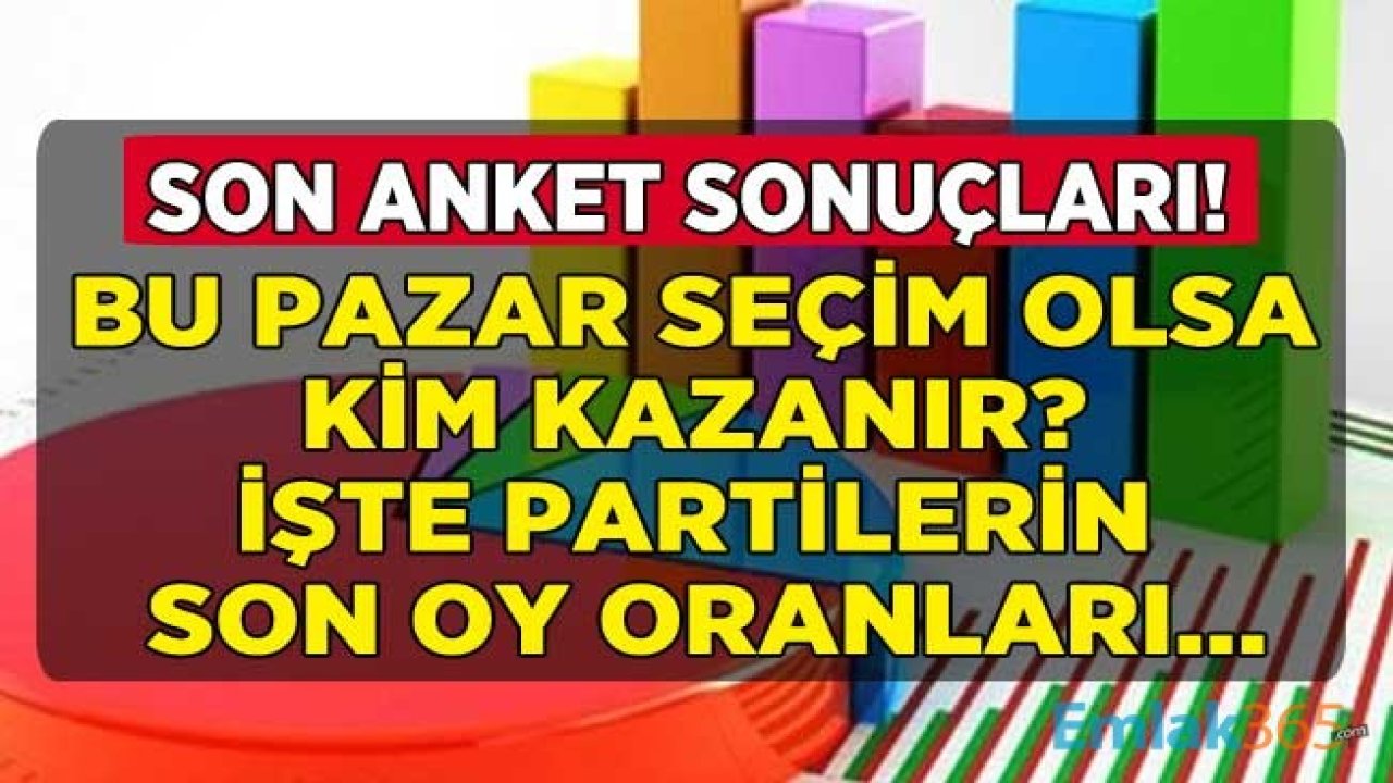 Son Anket Sonuçları Gündeme Bomba Gibi Düştü! Bu Pazar Seçim Olsa Kim, Hangi Parti Kazanır, Cumhur ve Millet İttifakı Oy Oranı Yüzde Kaç?