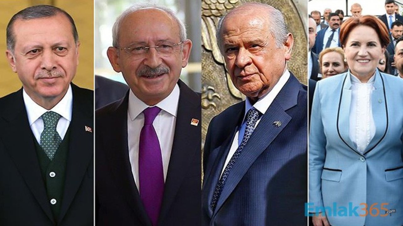 Ekonomi Gelişmelerinin Ardından İlk Anket! AK Parti, CHP, MHP, İYİ Parti'nin Oy Oranları