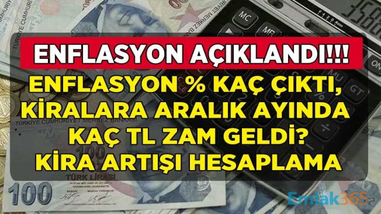 Milyonların Beklediği TÜİK TEFE TÜFE Kasım 2020 Enflasyon Oranları ve Aralık Ayı Kira Artış Zam Oranı Açıklandı! Yükseliş Şok Etti