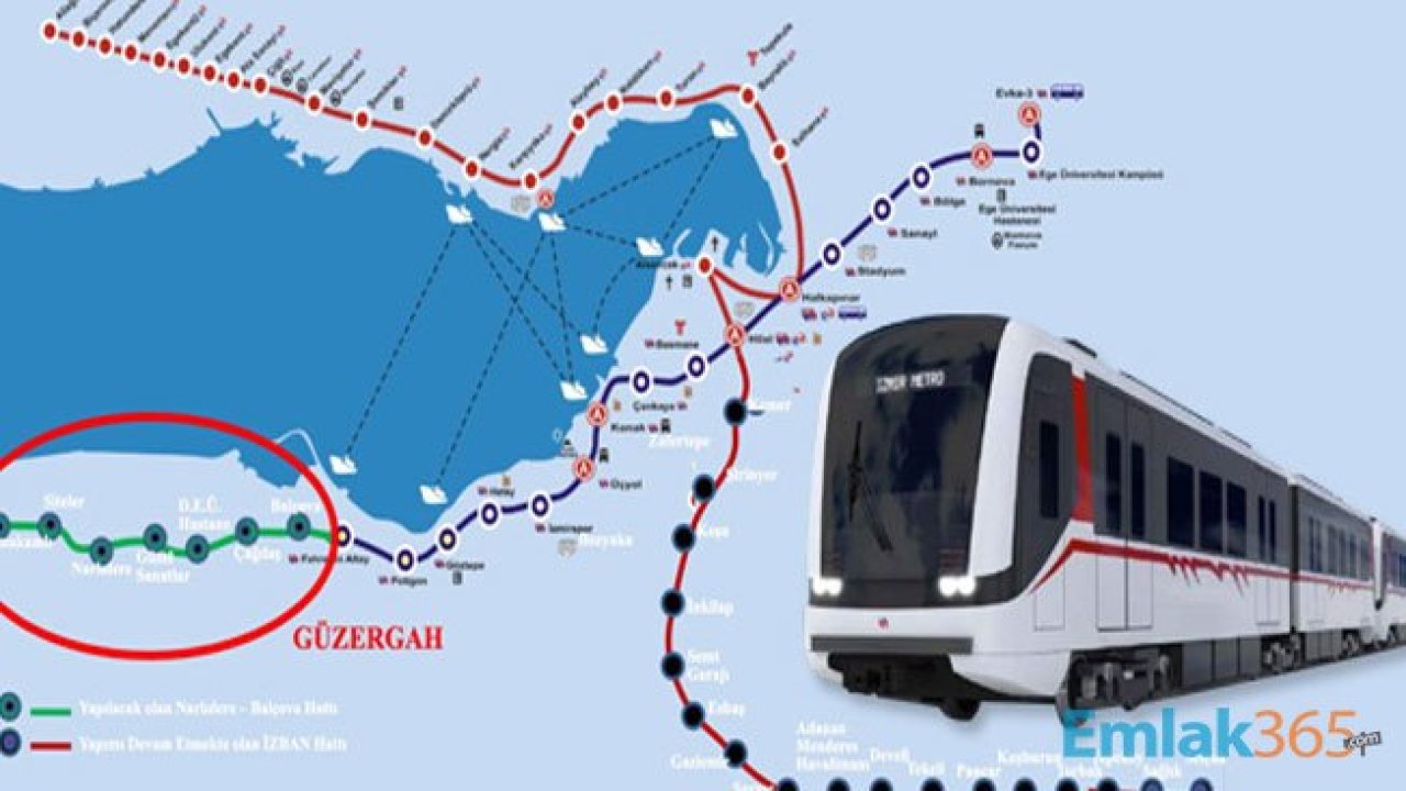 Fahrettin Altay – Narlıdere Metro Hattı Çalışmaları