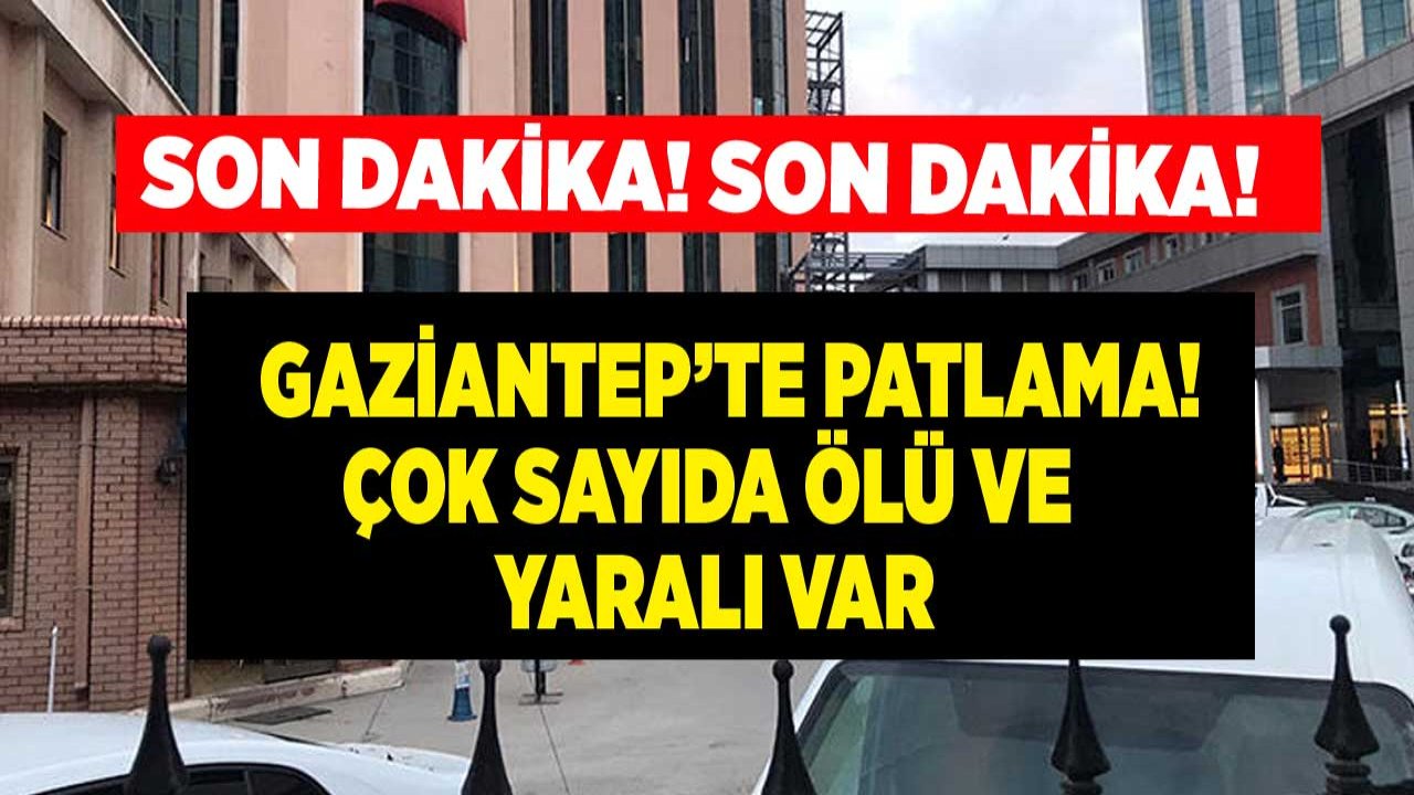 Gaziantep'te Hastanede Patlama! Özel Hastanede Oksijen Tüpü Patladı, Çok Sayıda Kişi Hayatını Kaybetti