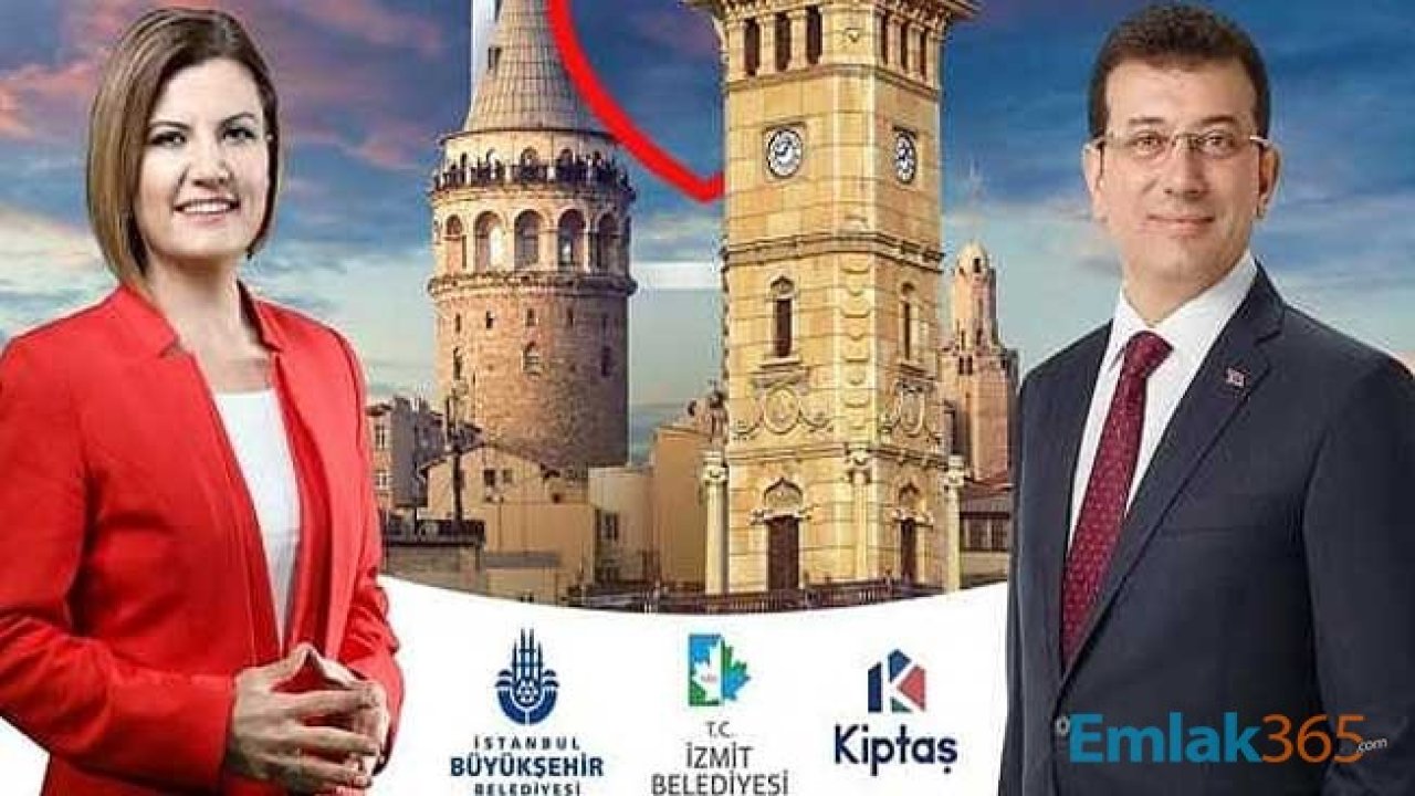 KİPTAŞ İzmit Çınar Evleri Konut Projesi İçin Temeli İBB Başkanı İmamoğlu Atacak!