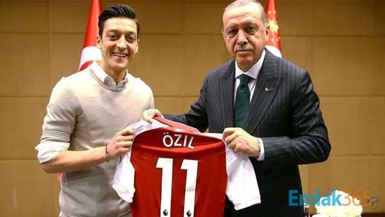 Fenerbahçe Forması Giymeye Hazırlanan Mesut Özil, Cumhurbaşkanı Erdoğan İle Komşu Olacak!