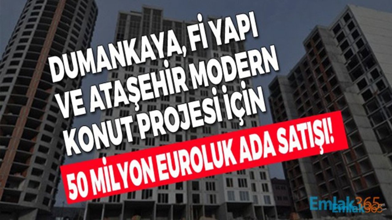 TMSF Başkanı Gülal'dan Son Dakika Fi Yapı, Dumankaya, AtaŞehir Modern Konut Projesi Açıklaması!