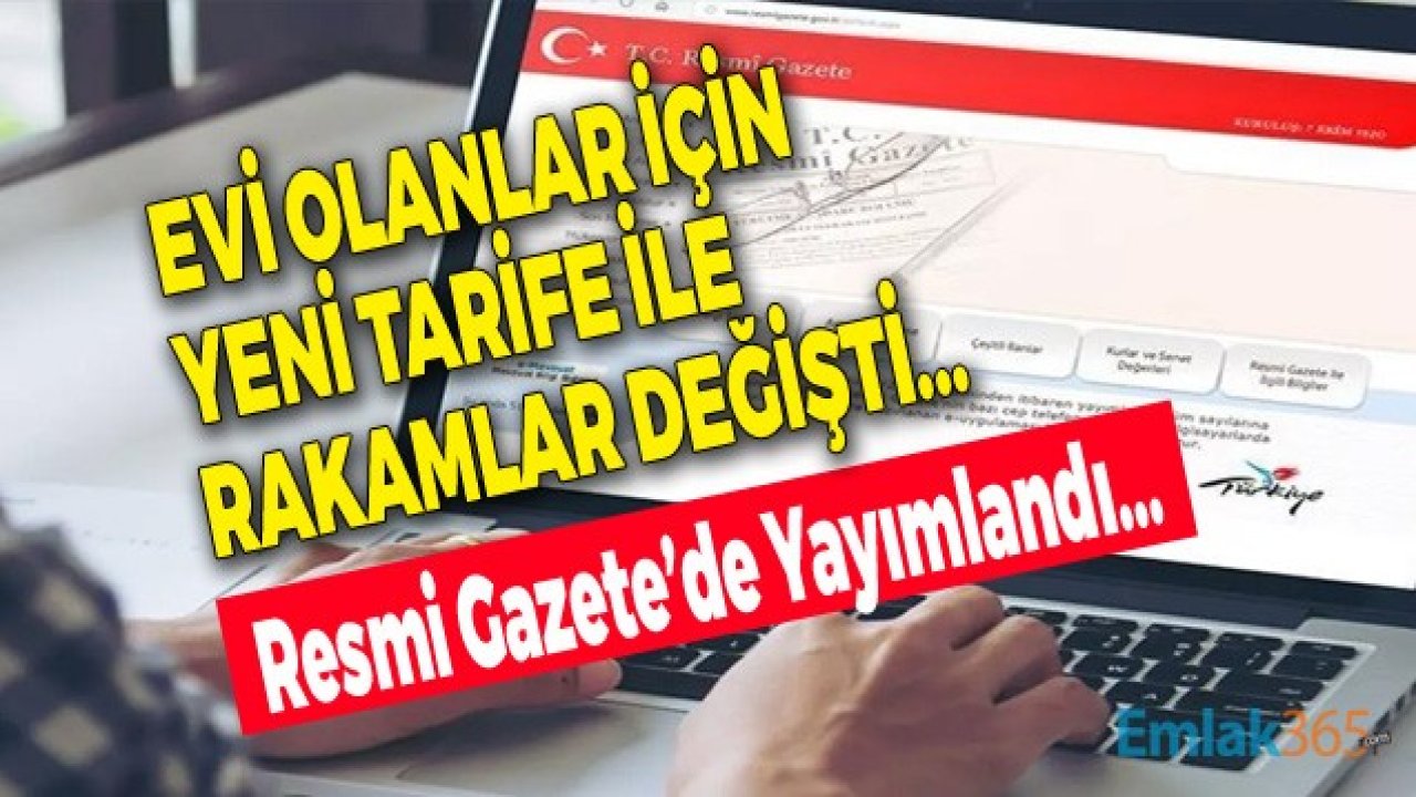 Ev Sahipleri, İşyeri Olanlar Dikkat! 2021 DASK Tarifesi ve Fiyatları Resmi Gazete İle Yayımlandı