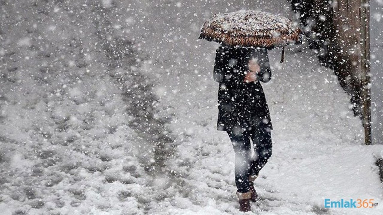 Kuvvetli Kar Yağışı Beklenen Beş İl Açıklandı! Meteoroloji'den Son Hava Durumu Tahminleri!