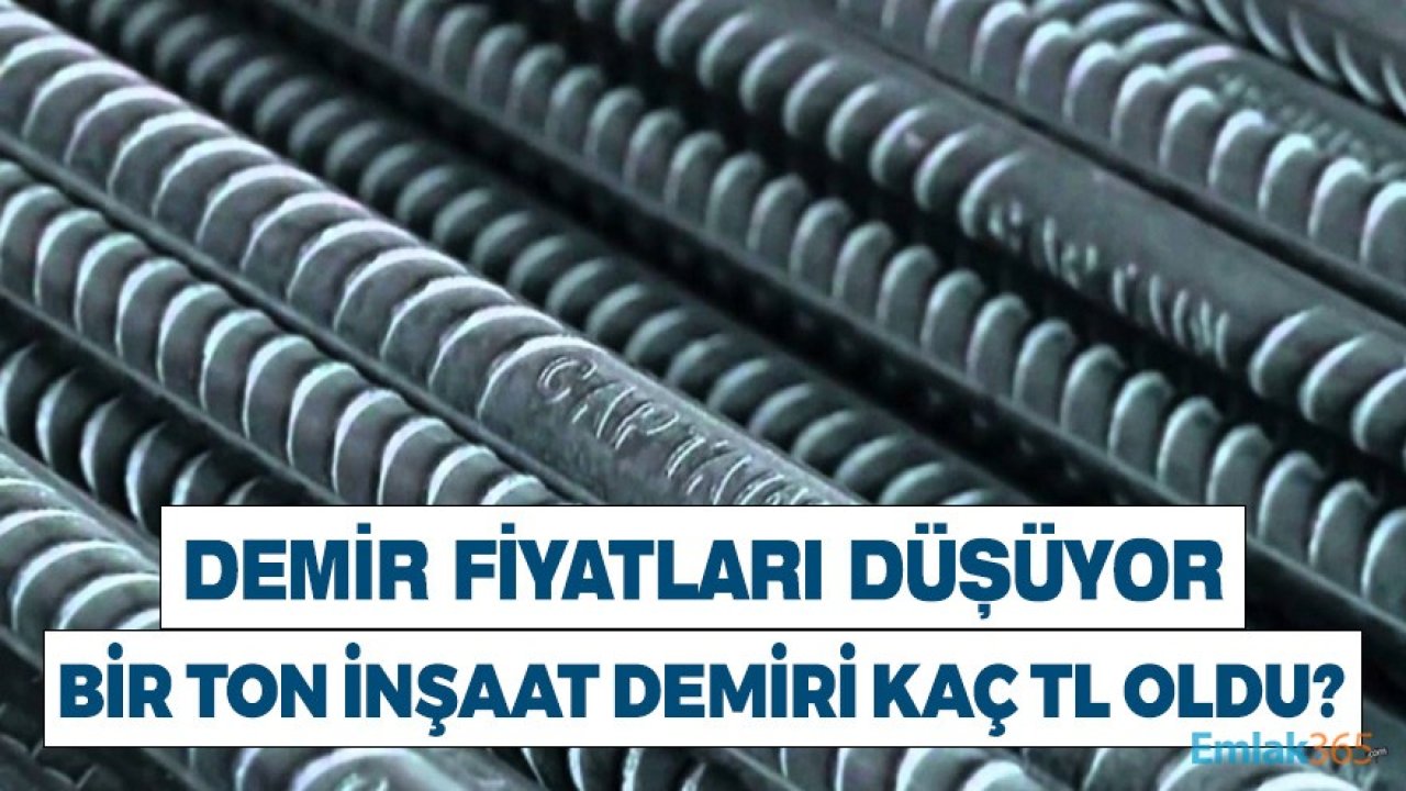 Demir Fiyatlarında Düşüş Başladı! Bir Ton İnşaat Demirinin İllere Göre Fiyat Listesi