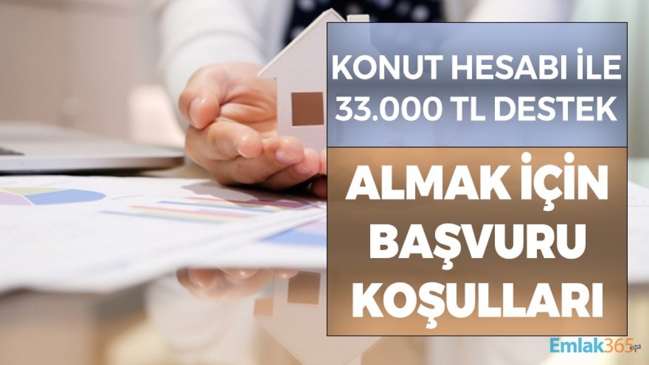 Konut Hesabıyla Ev Alımlarına Devlet Desteği 2021 Başvuru Koşulları