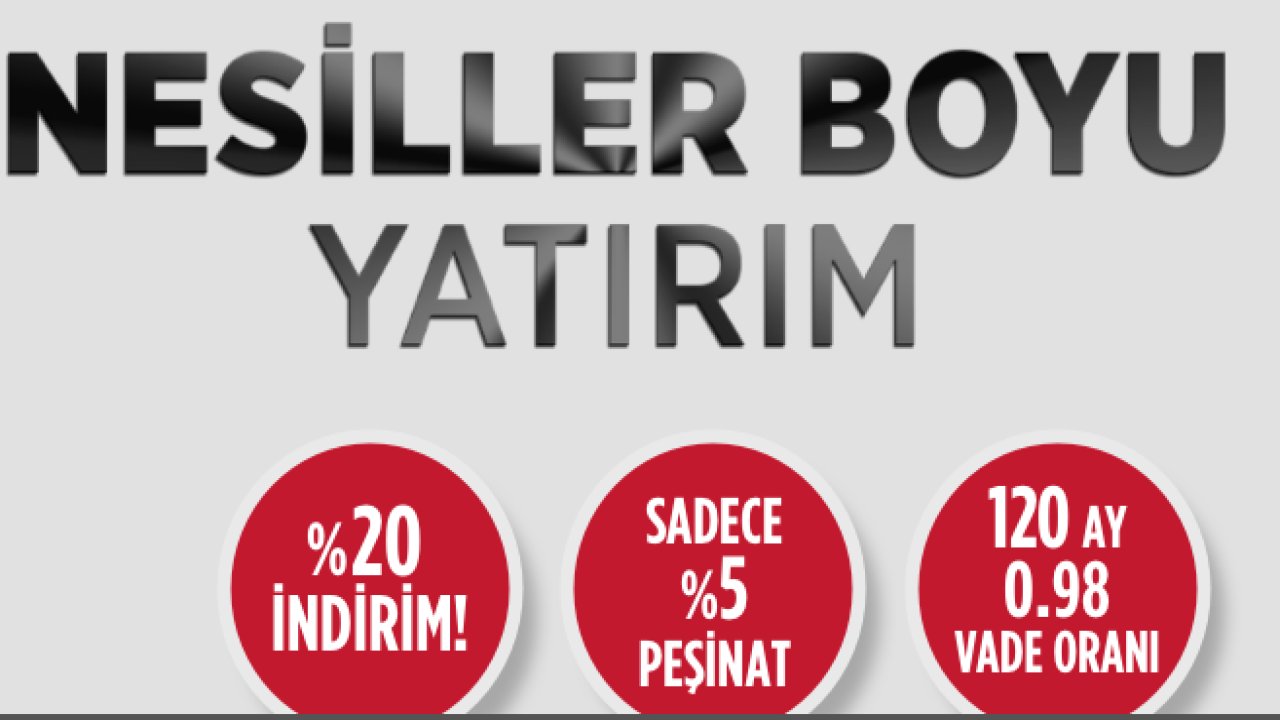 Konutta İndirim Kampanyası İçin Sur Yapı 12 Proje İle Bende Varım Dedi