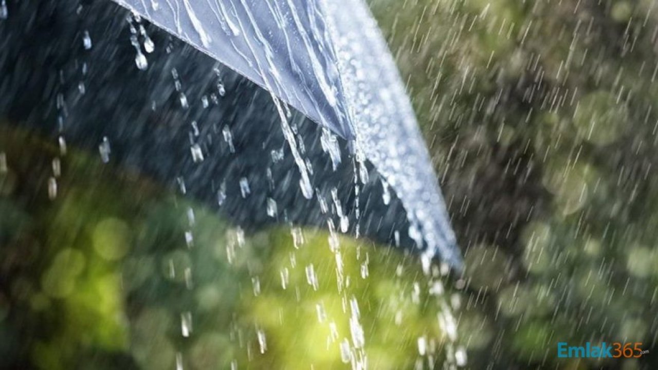 Meteoroloji Bölge Bölge, İl İl Duyurdu! Kuvvetli Sağanak Yağış Geliyor!